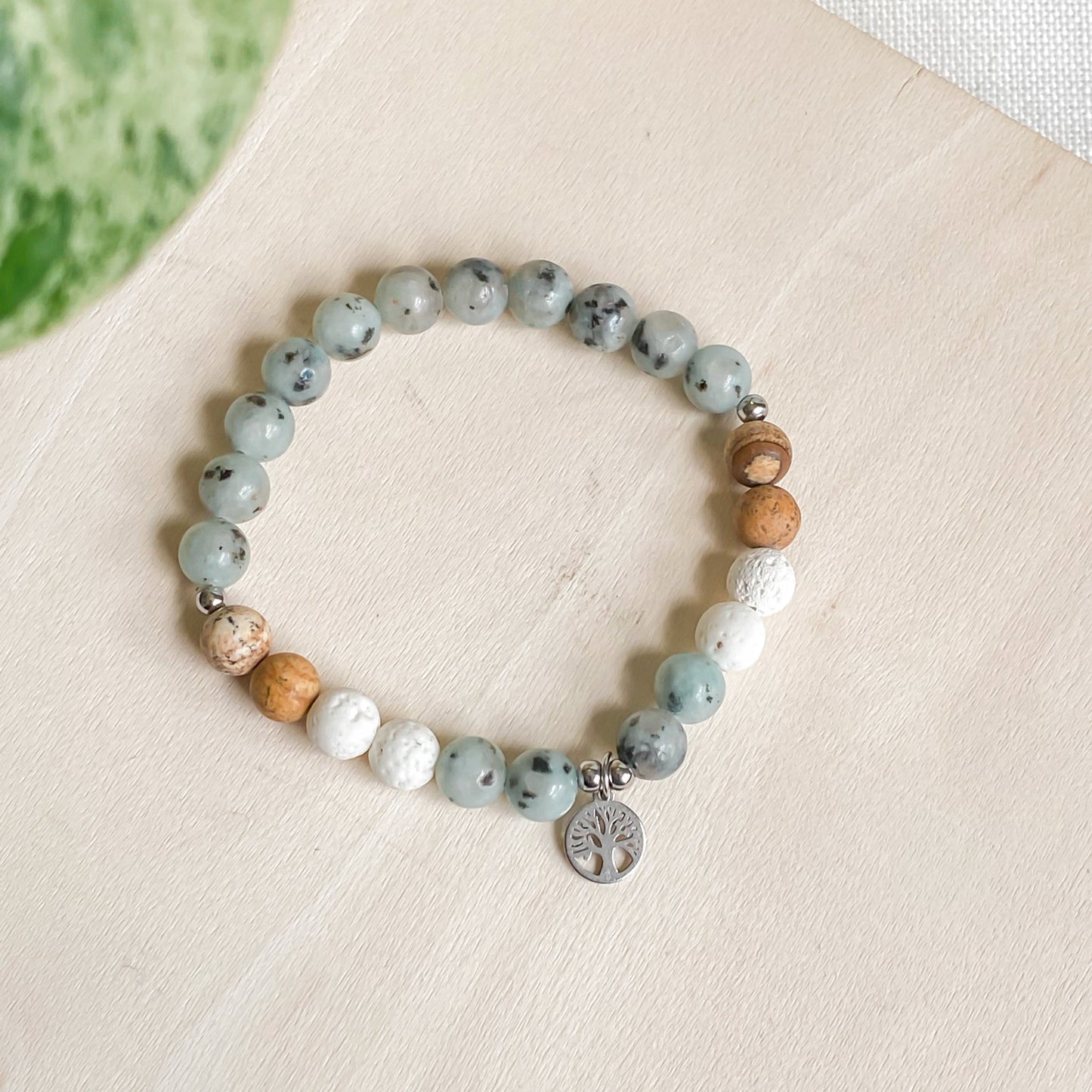 Bracelet en pierres semi-précieuses – ARBRE DE VIE - Velora Luxury Fashion
