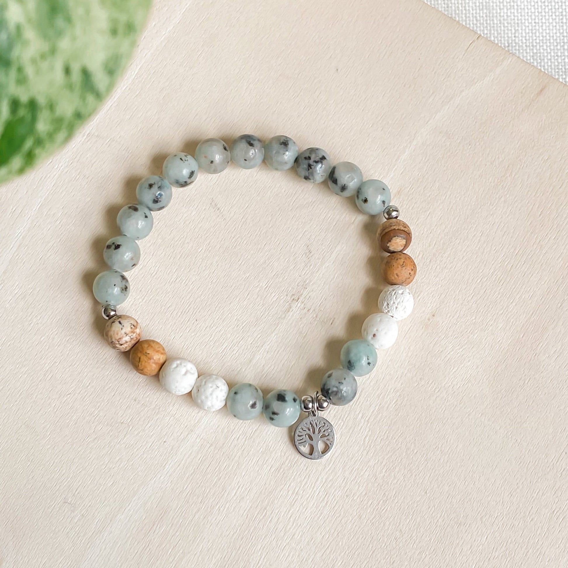Bracelet en pierres semi-précieuses – ARBRE DE VIE - Velora Luxury Fashion