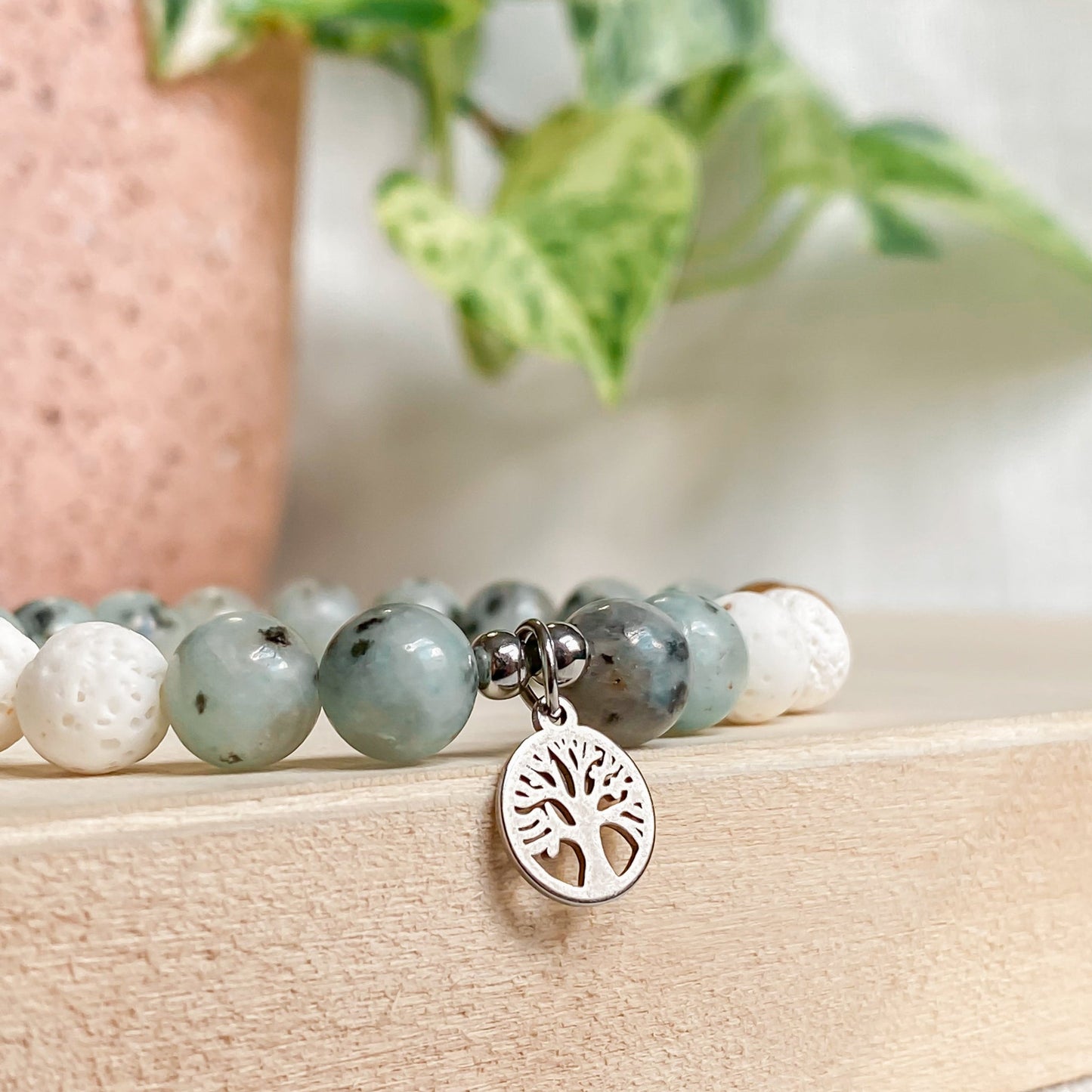 Bracelet en pierres semi-précieuses – ARBRE DE VIE - Velora Luxury Fashion