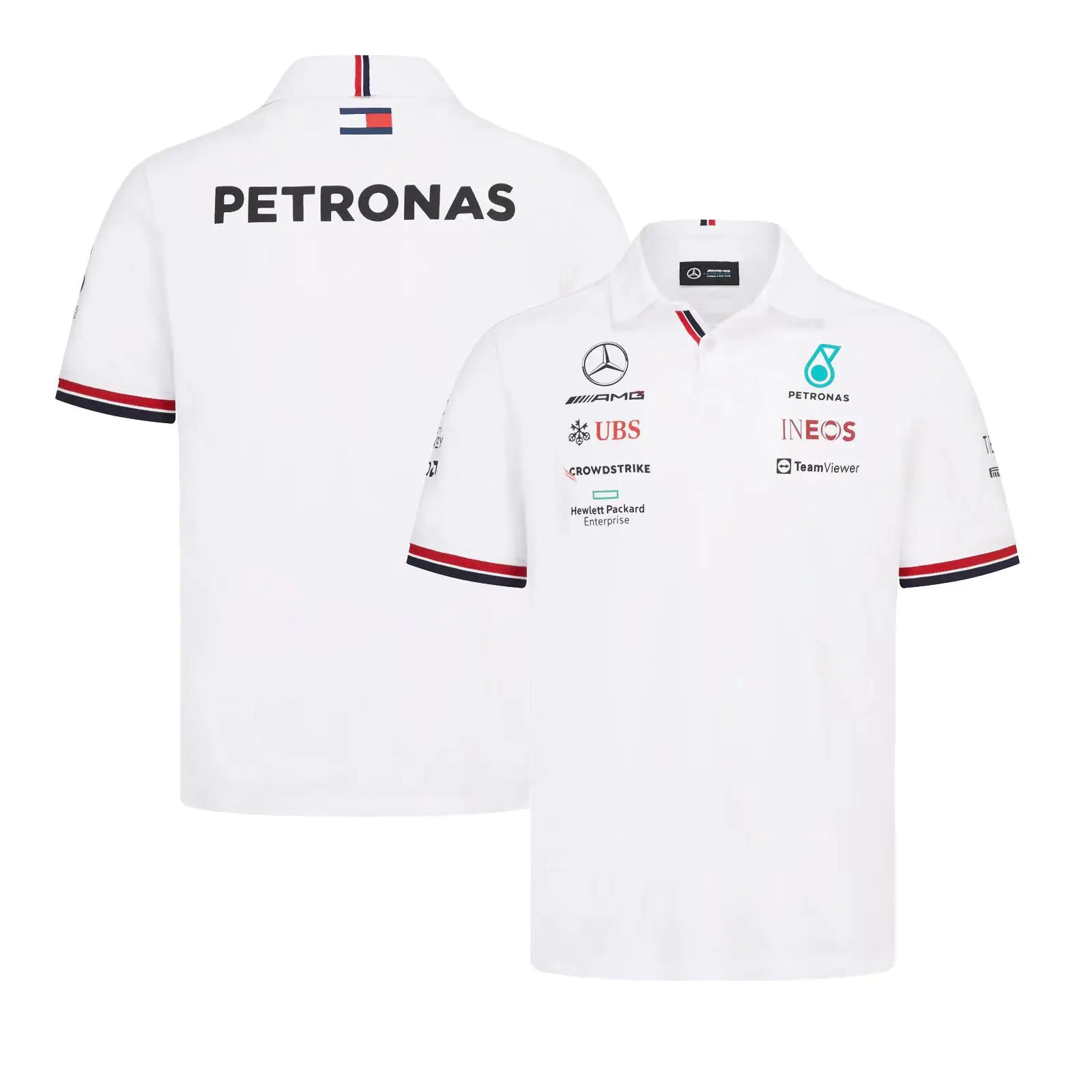 Breathable Quick-Dry Polo Shirt for F1 Racing and Biking - Velora Luxury Fashion
