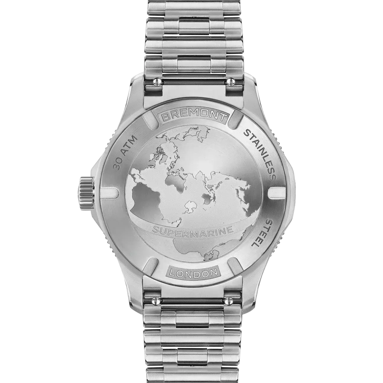 Bremont Supermarine 300M GMT, 'Glacier' Blue SM40-GMT-SS-BLBK-B - Velora