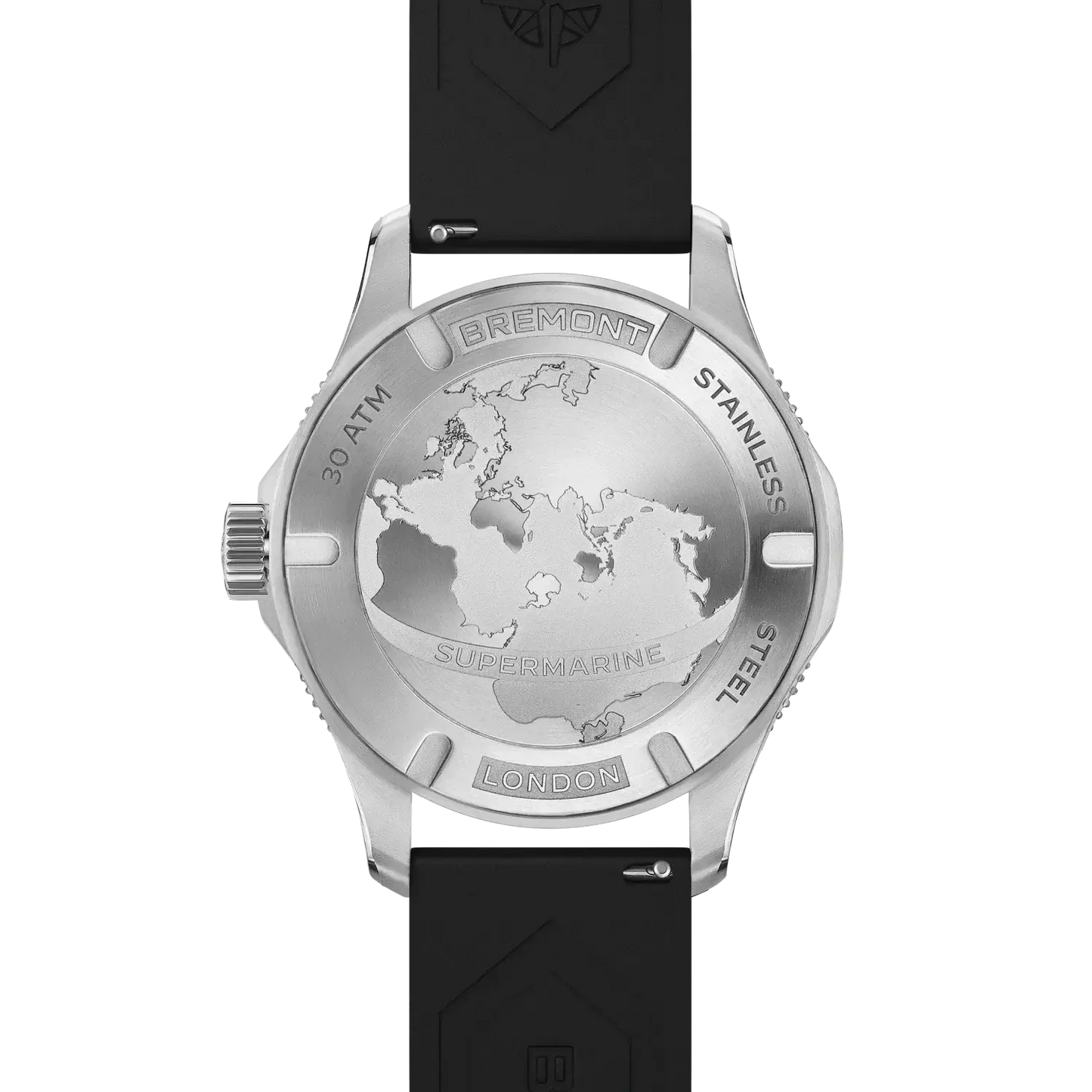 Bremont Supermarine 300M GMT, 'Ember' Red SM40-GMT-SS-RDBK-R-S - Velora