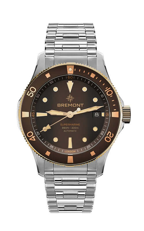 Bremont Supermarine 300M Date, Bi-Colour SM40-DT-BI-BR-L-B - Velora