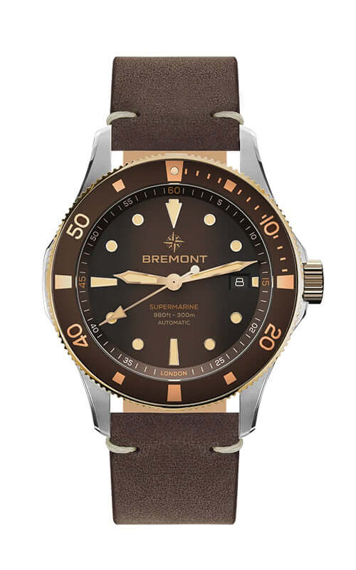 Bremont Supermarine 300M Date, Bi-Colour SM40-DT-BI-BR-L-S - Velora