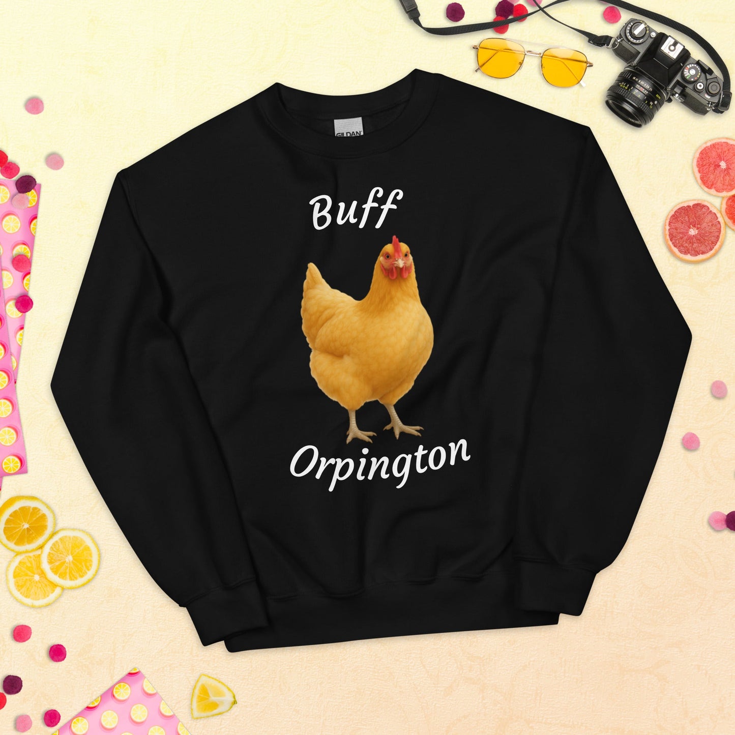 Buff Orpington Words Unisex Sweatshirt - Velora Luxury Fashion