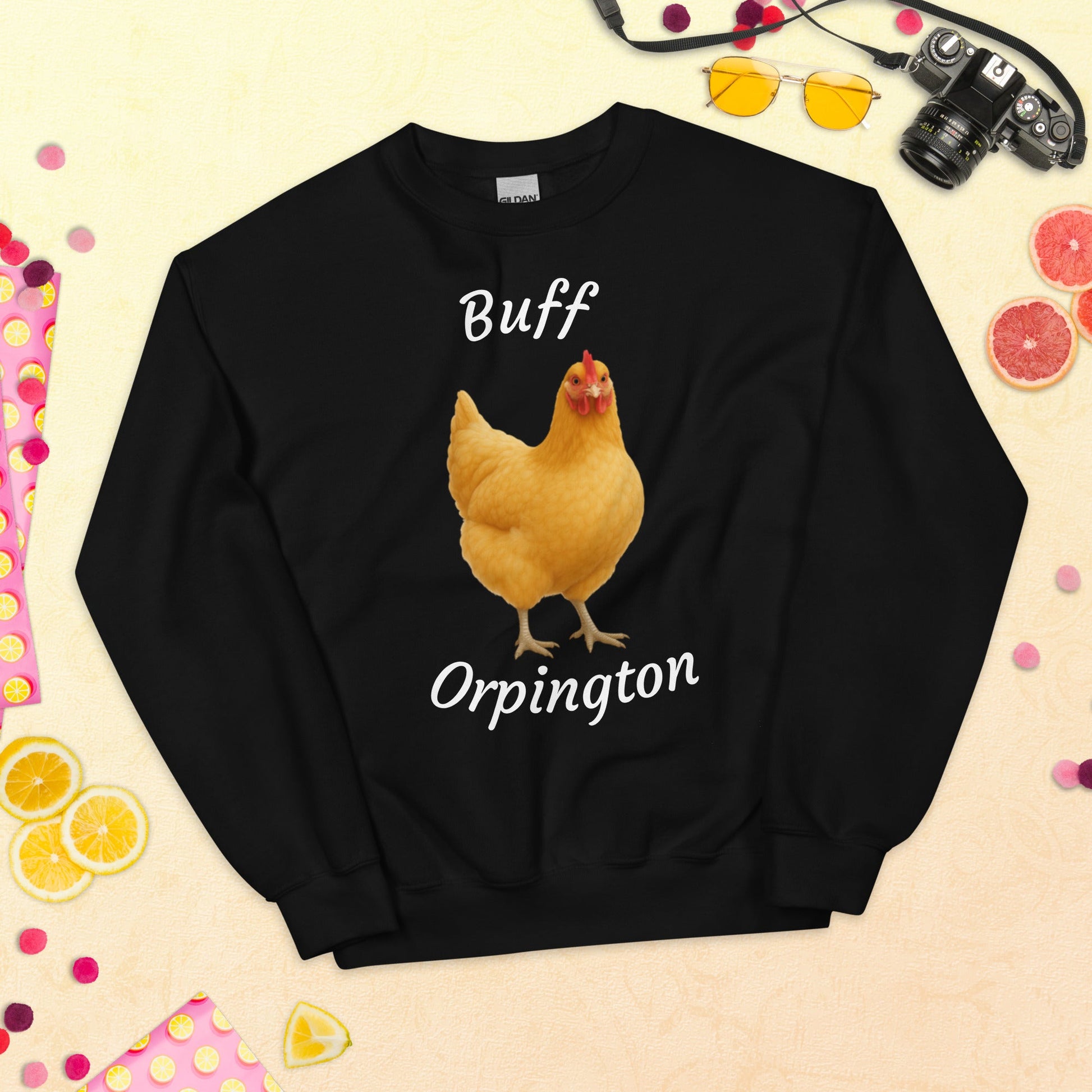 Buff Orpington Words Unisex Sweatshirt - Velora Luxury Fashion