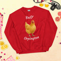 Buff Orpington Words Unisex Sweatshirt - Velora Luxury Fashion