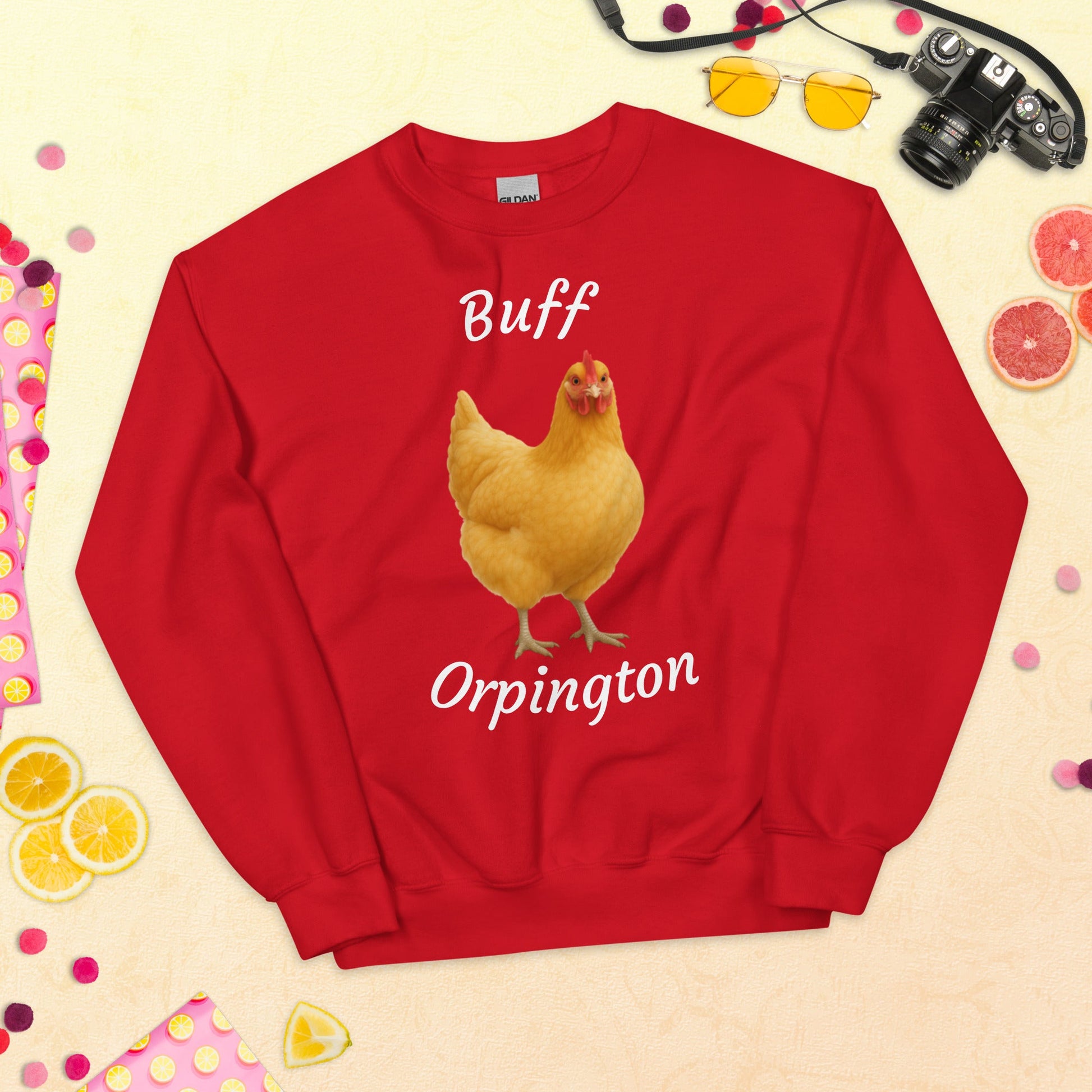 Buff Orpington Words Unisex Sweatshirt - Velora Luxury Fashion