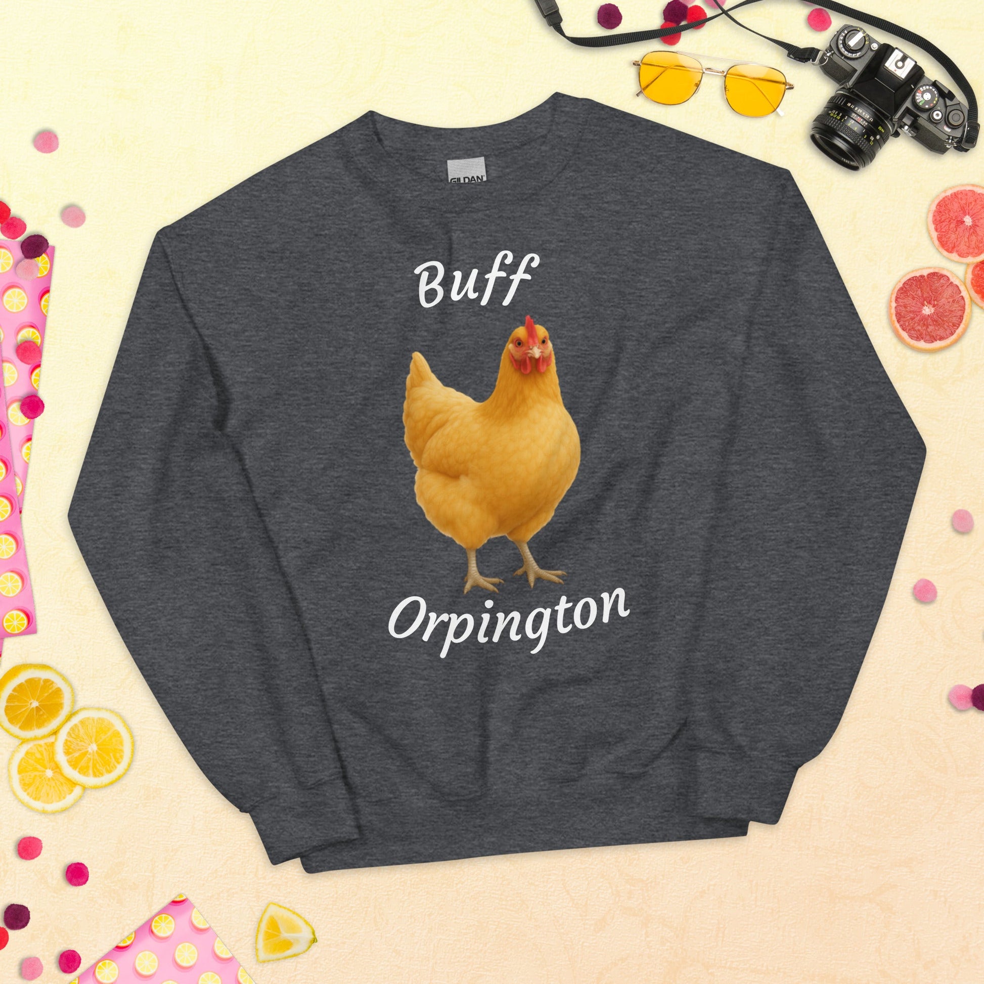 Buff Orpington Words Unisex Sweatshirt - Velora Luxury Fashion
