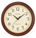 Bulova Atomic Time 2 Analog Wall Clock C5004 | 12.4