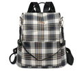 Burberry Classic Checkered Oxford Cloth Backpack - Velora Luxury Fashion