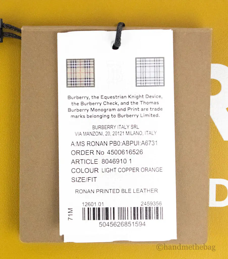 Burberry Ronan Leather Bifold Wallet - Velora Luxury Fashion