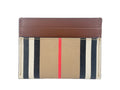 Burberry Sandon Check Leather Card Holder - Velora Luxury Fashion