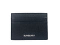 Burberry Sandon Grained Leather Card Case Wallet - Velora Luxury Fashion
