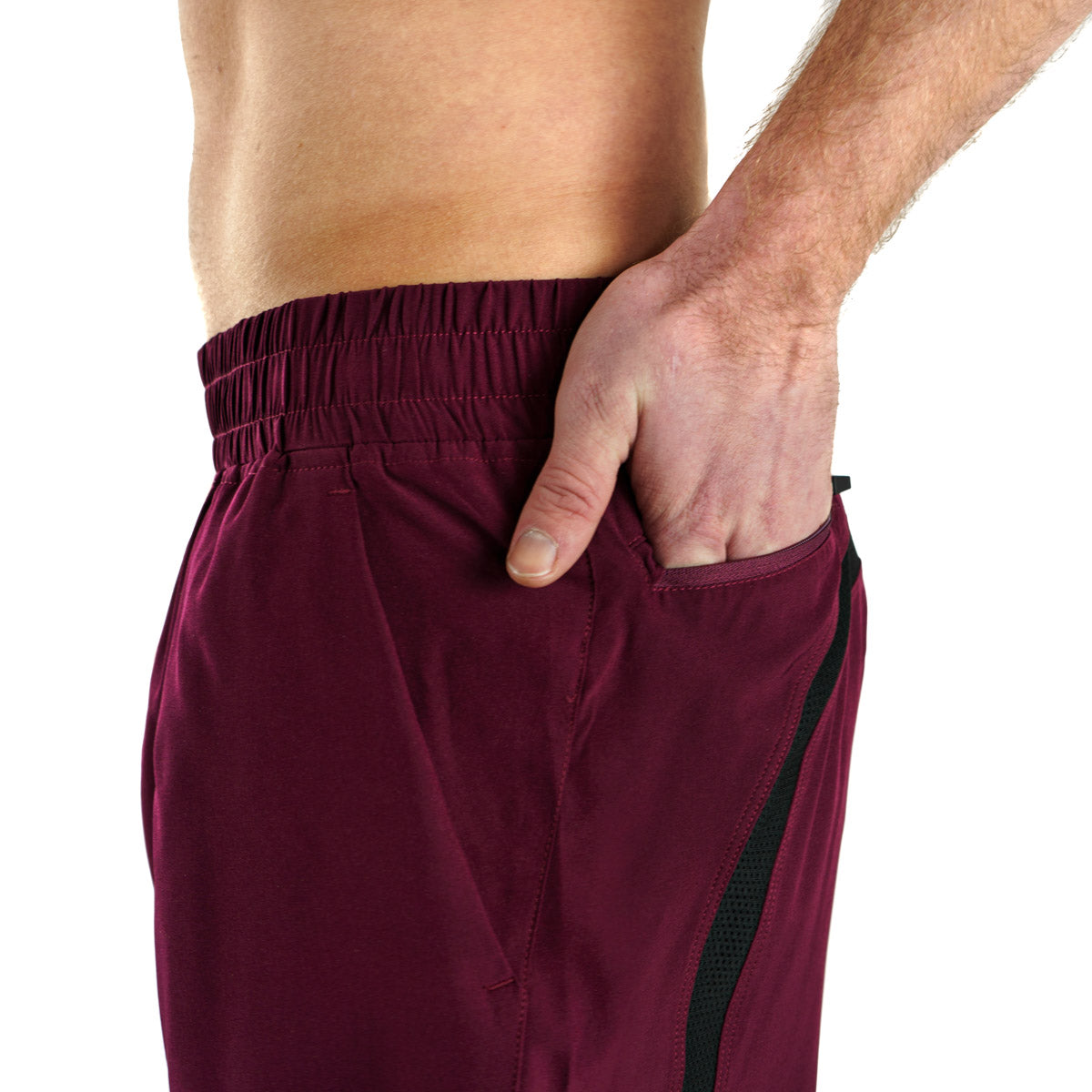 Unlimited Shorts Burgundy (7.5") - Velora