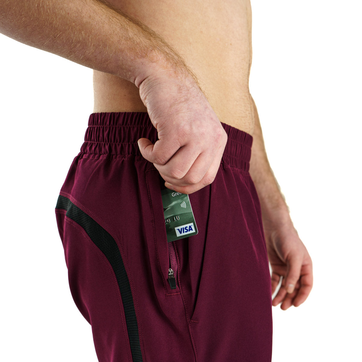 Unlimited Shorts Burgundy (7.5") - Velora