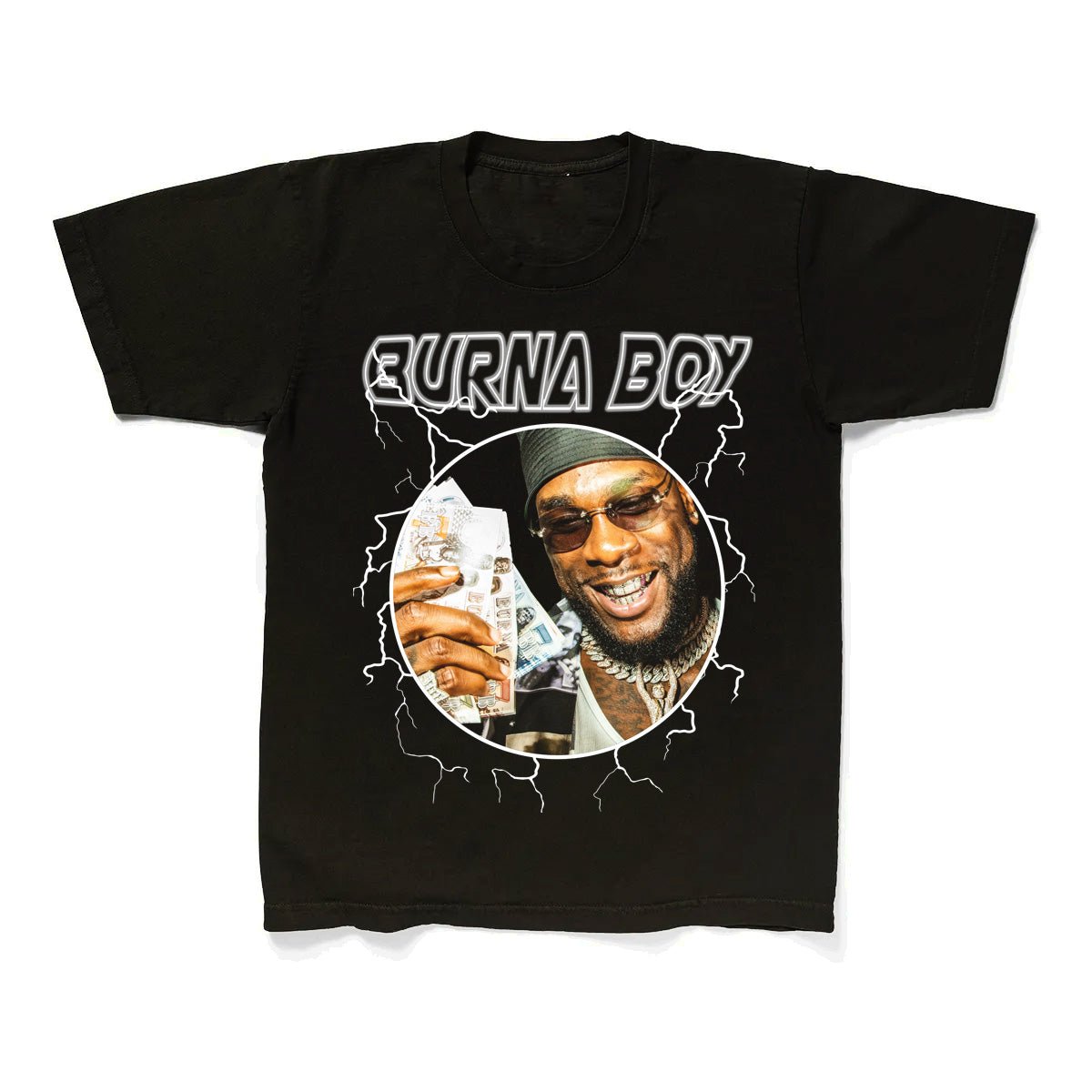 Burna Boy T-Shirt Adults - Velora Luxury Fashion