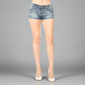 Bus Stop Women's Rhinestone Angel Wing Denim Shorts - Velora Luxury Fashion