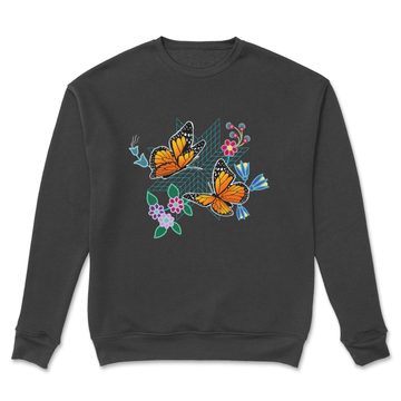 Butterfly Resilience Crewneck - Velora Luxury Fashion