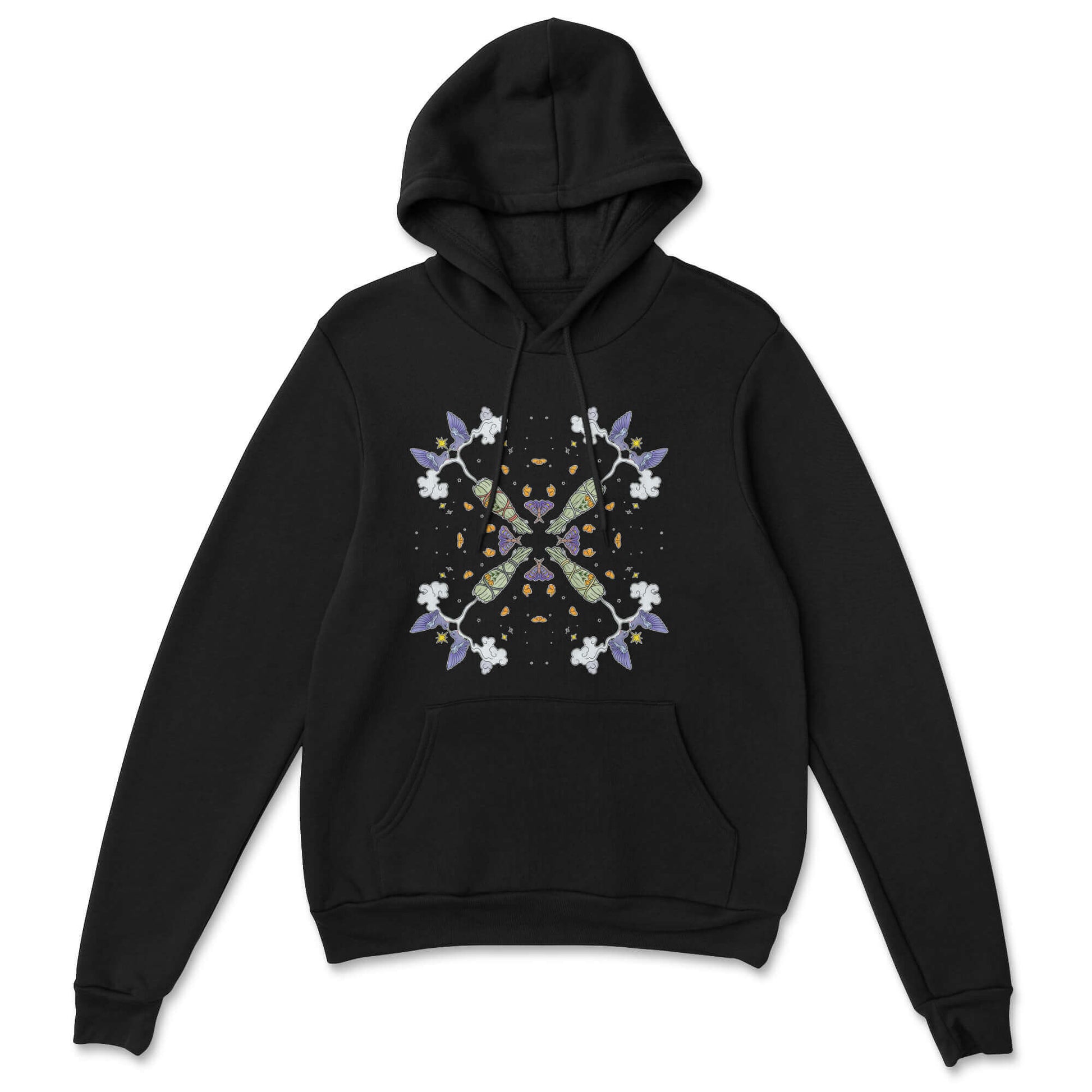 Butterfly Sage Hoodie - Velora Luxury Fashion