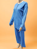 Buttoned 2-piece Co-ord Set - Velora Luxury Fashion