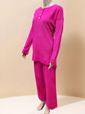 Buttoned 2-piece Co-ord Set - Velora Luxury Fashion
