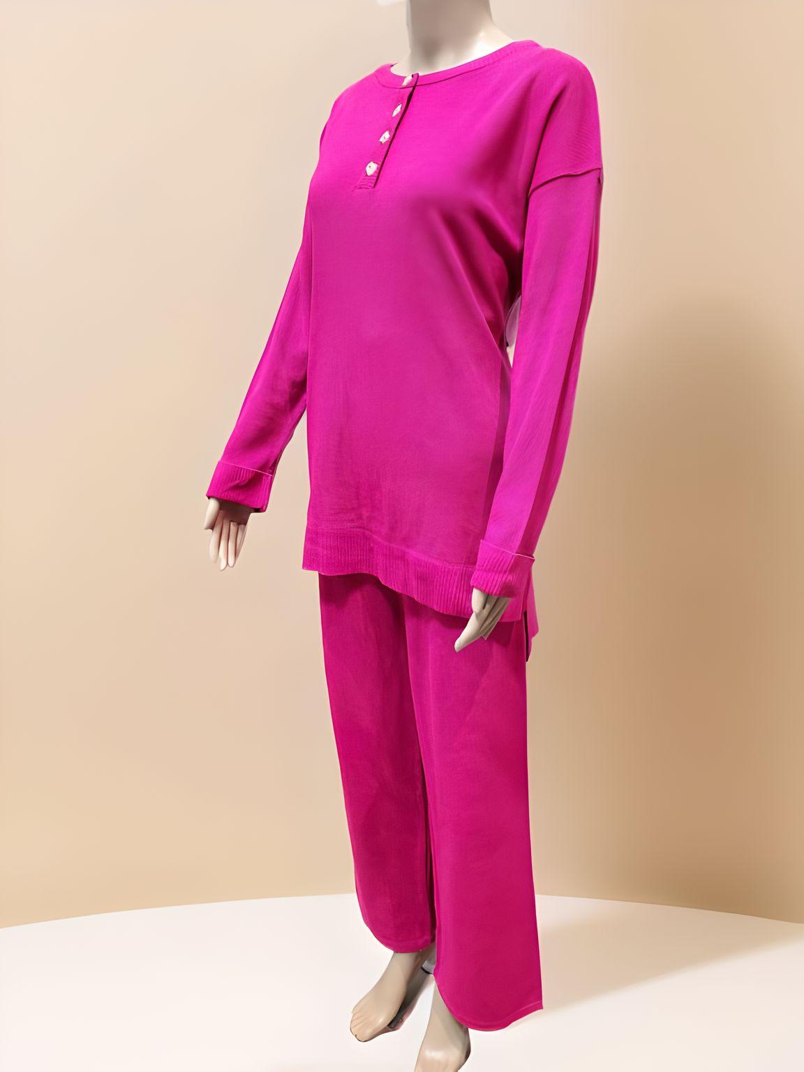 Buttoned 2-piece Co-ord Set - Velora Luxury Fashion