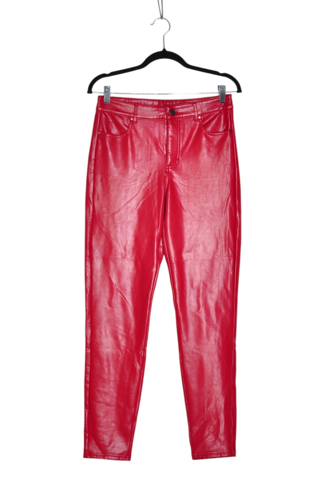 CALZEDONIA Women Work Pants Regular fit in Red - M - Velora Luxury Fashion