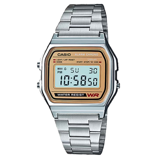 CASIO Vintage Metal Silver/ Gold | A158WEA-9