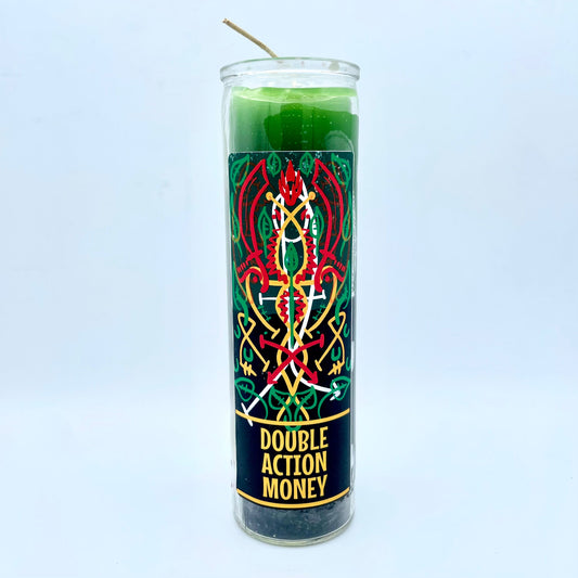7 Day Candle - Double Action Money The Hermit's Lamp