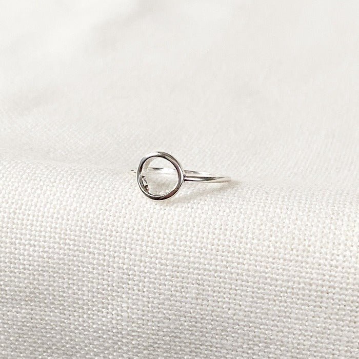 CERCLE | Bague en argent sterling 925 - Velora Luxury Fashion