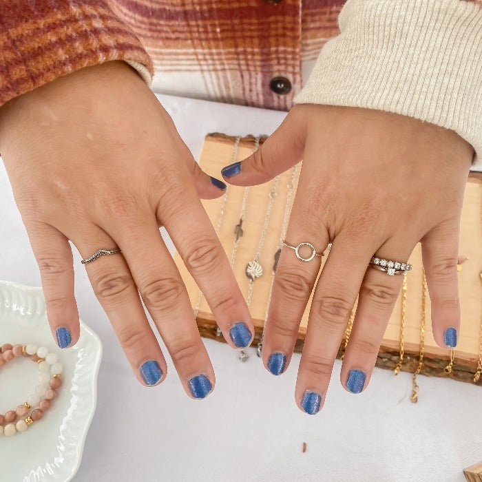 CERCLE | Bague en argent sterling 925 - Velora Luxury Fashion