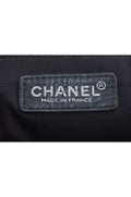 CHANEL New Travel Line Vintage Tote Bag Nylon Leather Black Junk 1911J - Velora Luxury Fashion