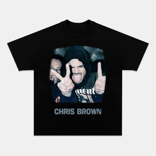 Chris Brown: Music Icon Tee V18 - Velora