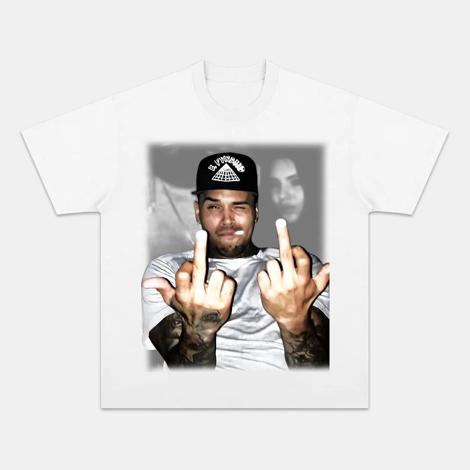 Chris Brown: Music Icon Tee V16 - Velora