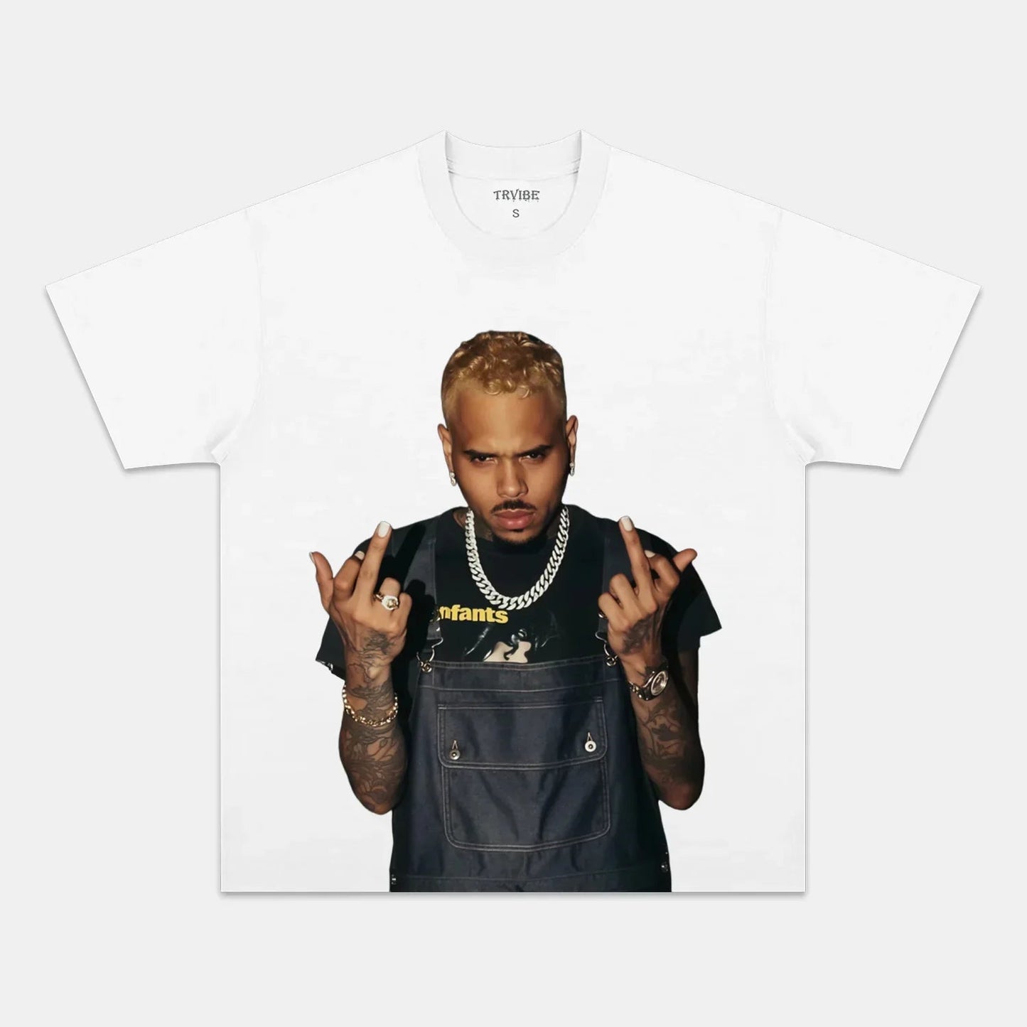 Chris Brown: Music Icon Tee V13 - Velora