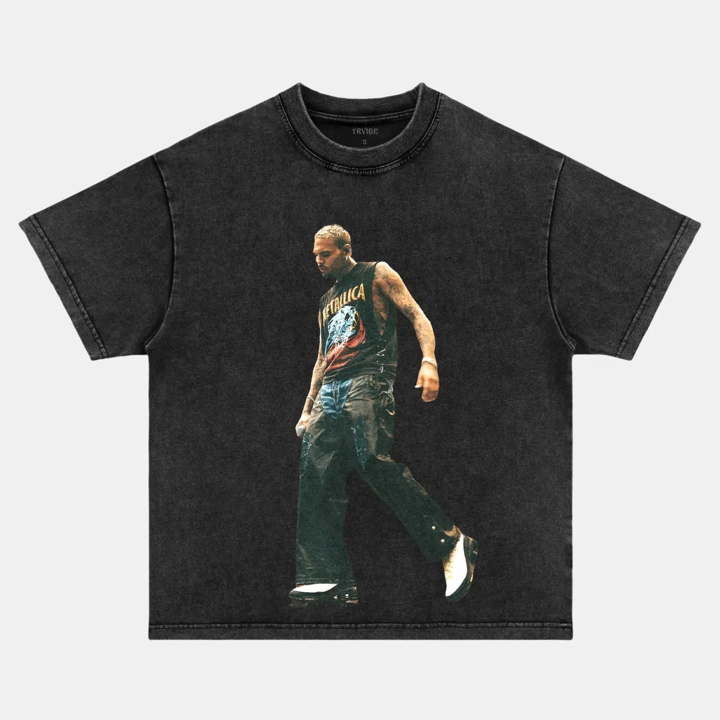 Chris Brown: Music Icon Tee V4 - Velora