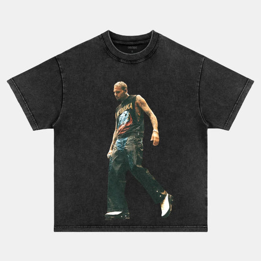 Chris Brown: Music Icon Tee V4 - Velora