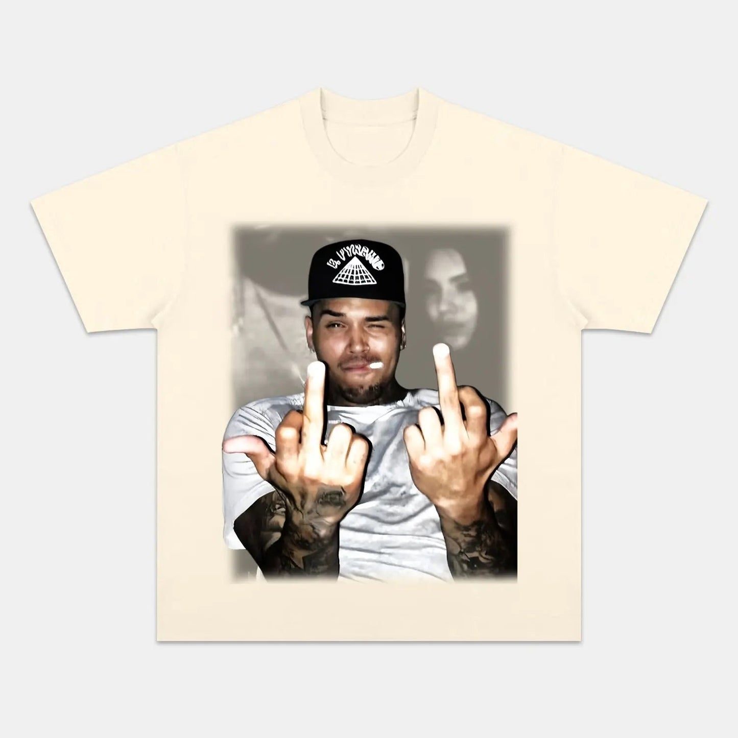 Chris Brown: Music Icon Tee V16 - Velora