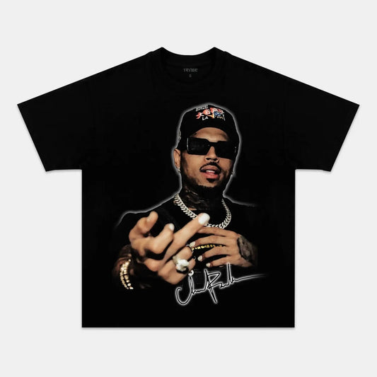Chris Brown: Music Icon Tee V12 - Velora