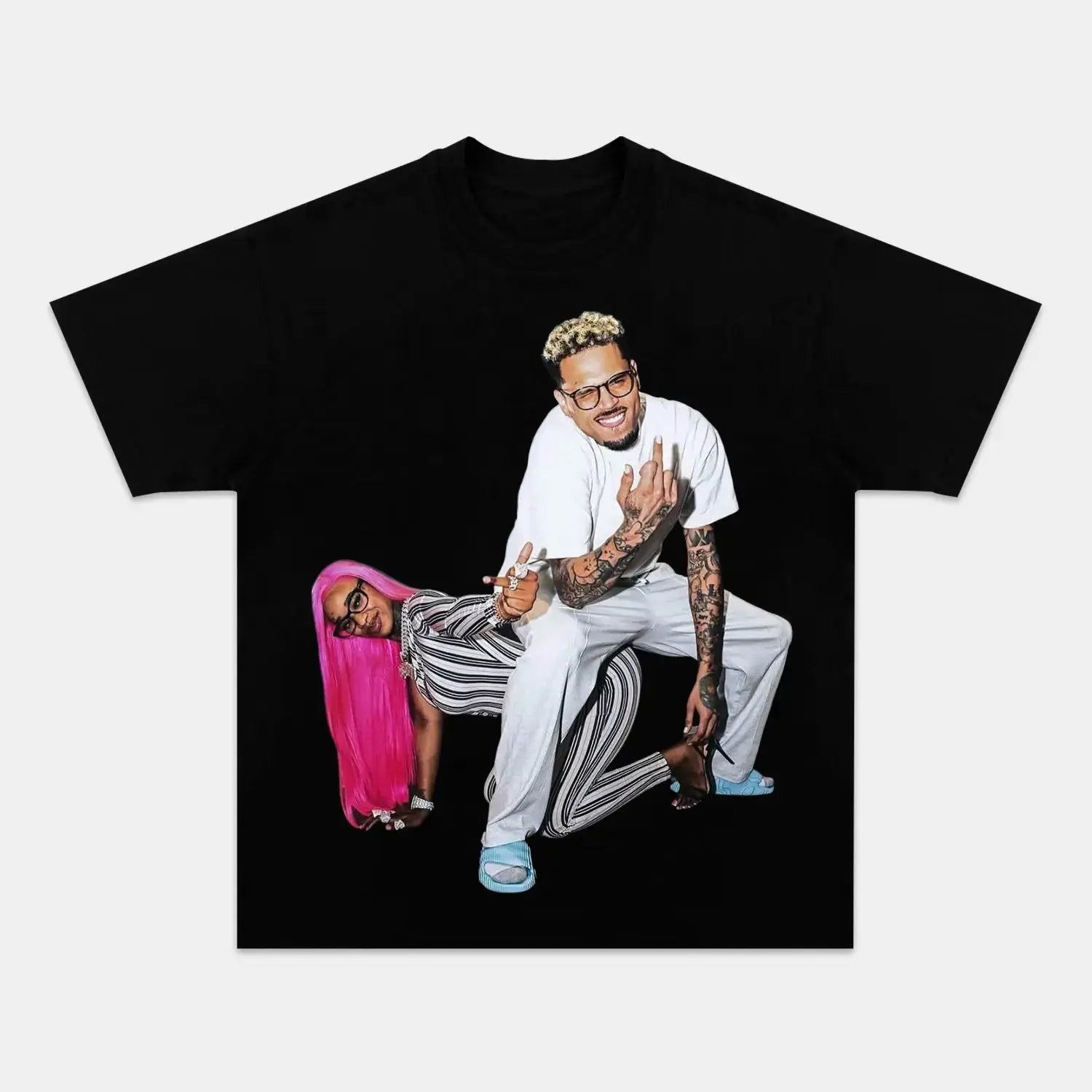 Chris Brown x Sexyy Red Tee - Velora