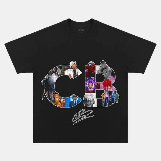 Chris Brown: Music Icon CB Tee - Velora