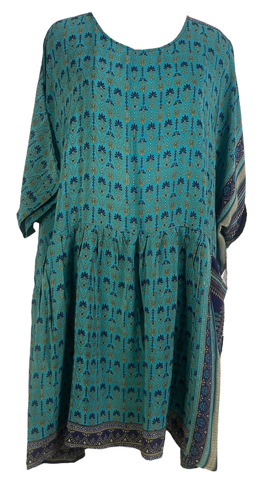 PRC3789 Avatar Pure Silk Boxy Babydoll Dress - Velora