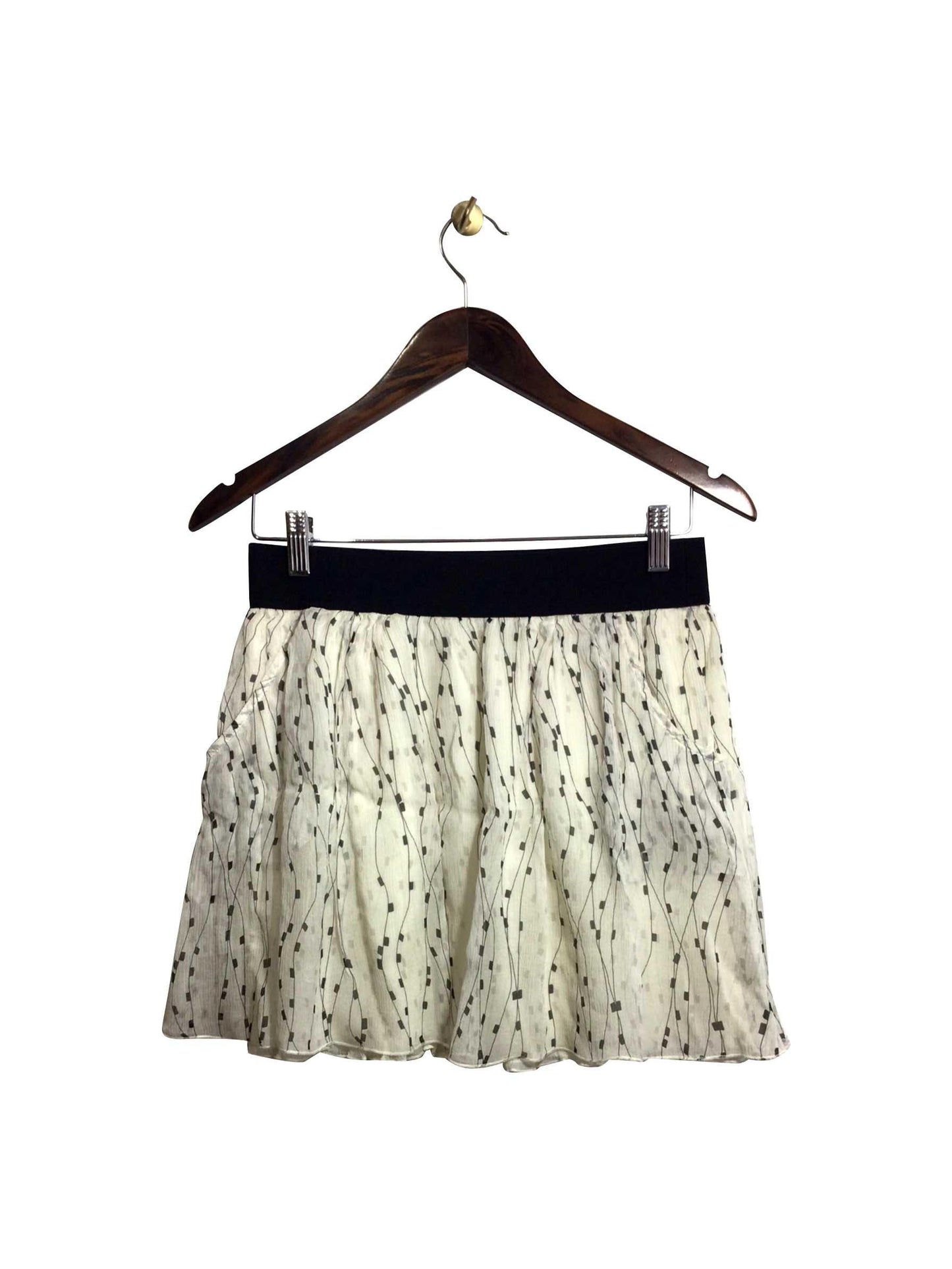 CLUB MONACO Regular fit Skirt in White - S - Velora Luxury Fashion