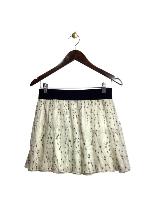 CLUB MONACO Regular fit Skirt in White - S - Velora Luxury Fashion
