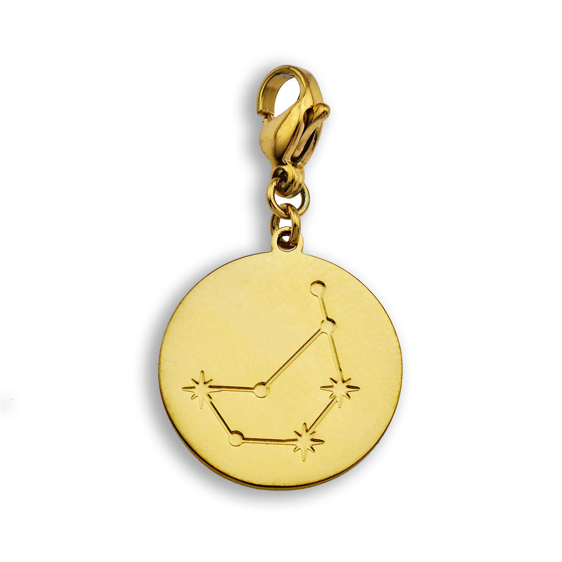 ZODIAC CONSTELLATION Double Sided Charm - Velora