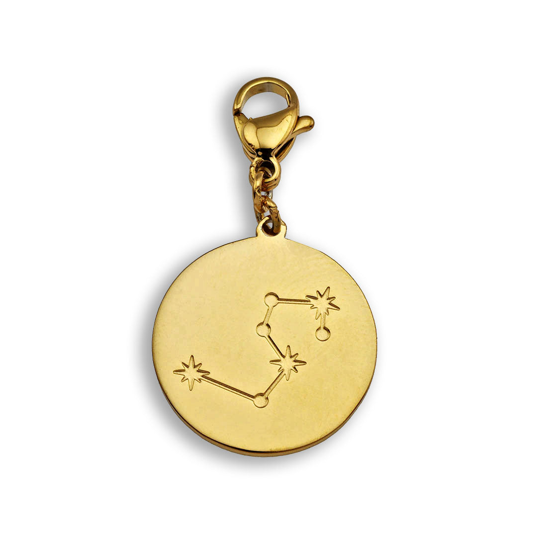 ZODIAC CONSTELLATION Double Sided Charm - Velora