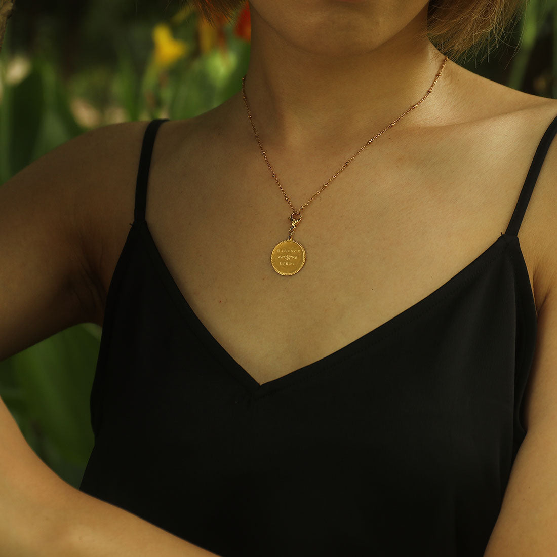 ZODIAC CONSTELLATION Double Sided Charm - Velora