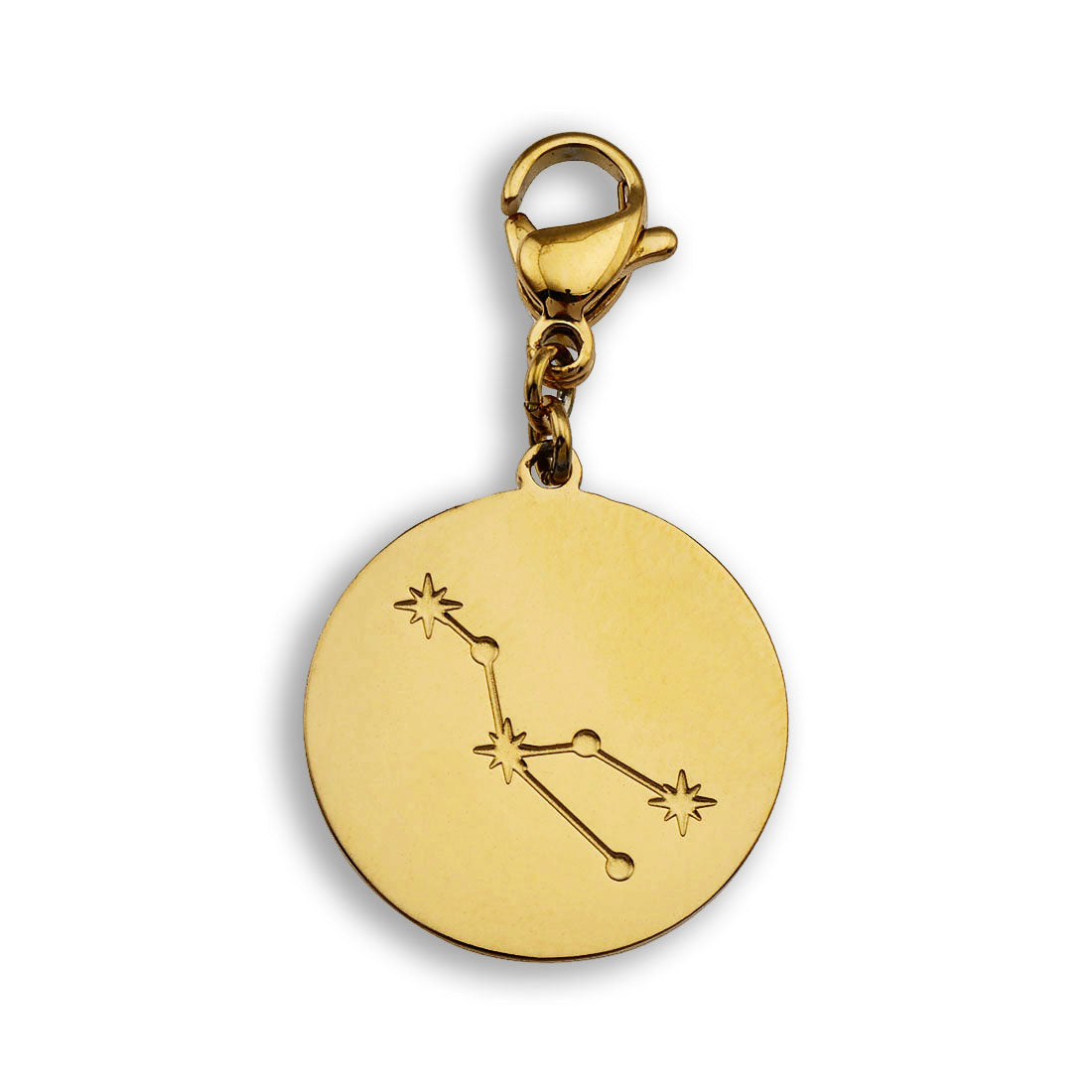 ZODIAC CONSTELLATION Double Sided Charm - Velora