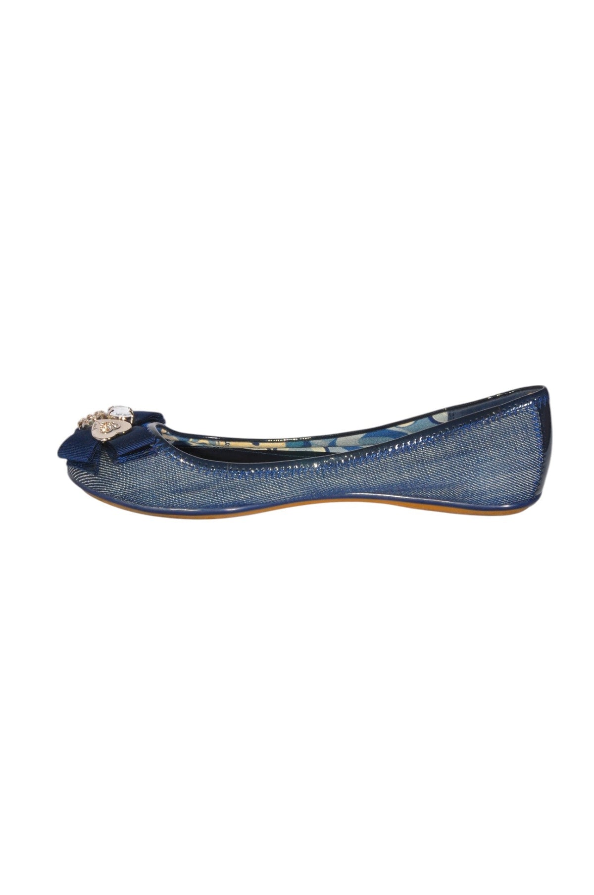 COACH Women Flat Shoes Regular fit in Blue - 6.5 - Velora Luxury Fashion